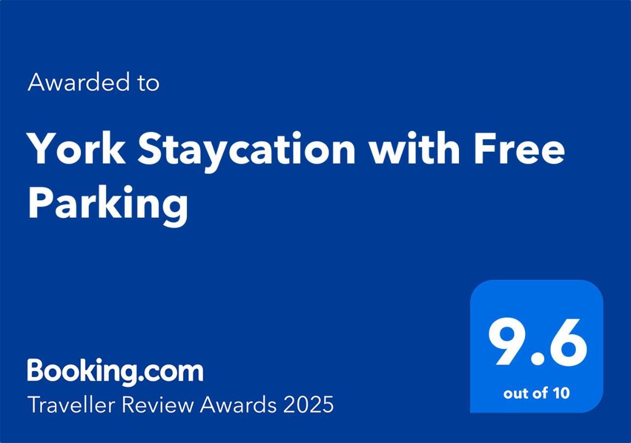 York Staycation With Free Parking Buitenkant foto